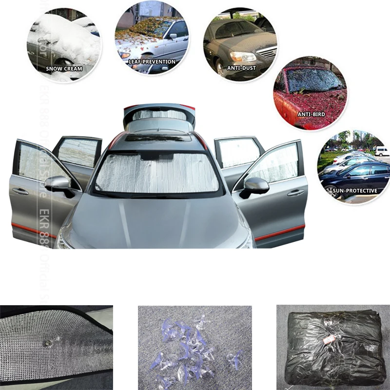 For Mercedes Benz SLK R171 R172 2004~2020 Car Window Windshield Sunshade UV Protect Reflector Sun Shade Visor Auto Accessories