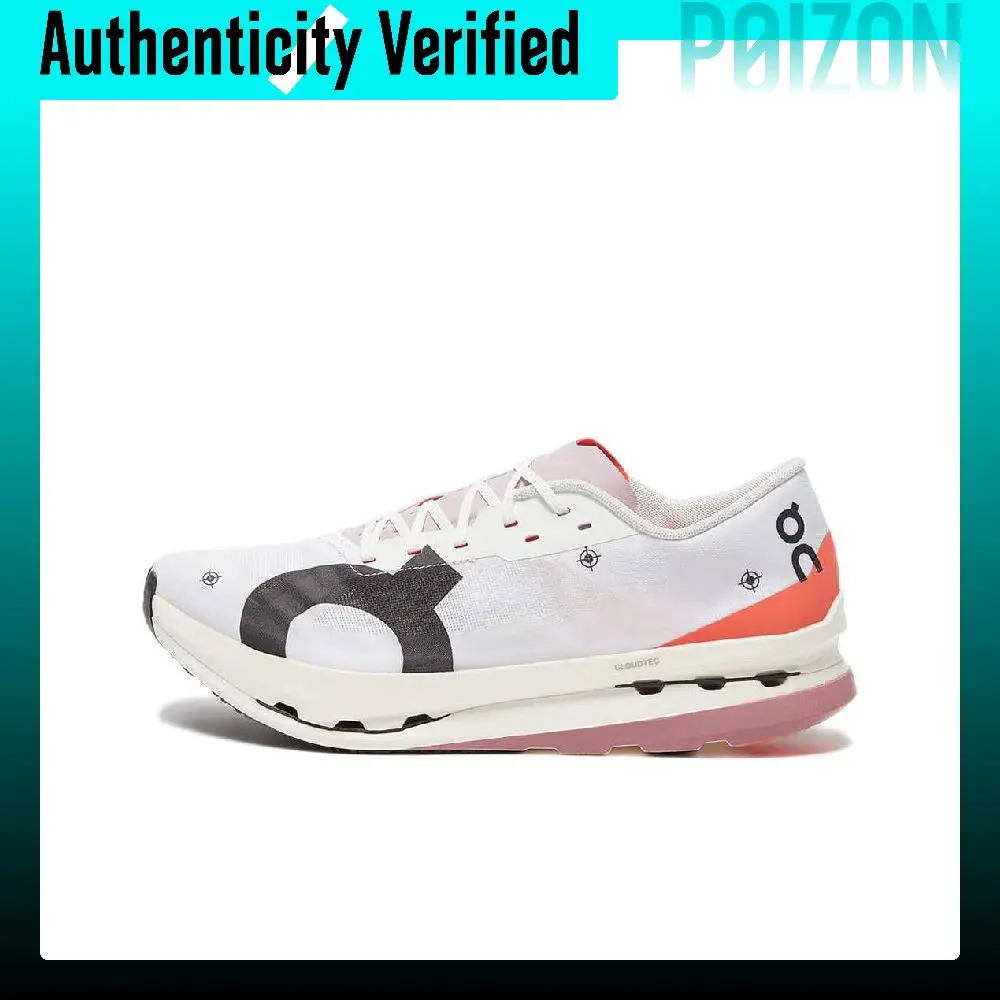 On Cloudboom Echo 3 Running Shoes Men's Low-top White Red 3MD10590256