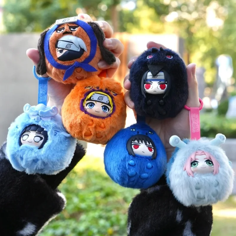 

Eaki натуральная плюшевая подвеска Наруто слепая коробка мультфильм Q-версия изысканные модные декоративные аксессуары подарки для мальчиков и девочек игрушки