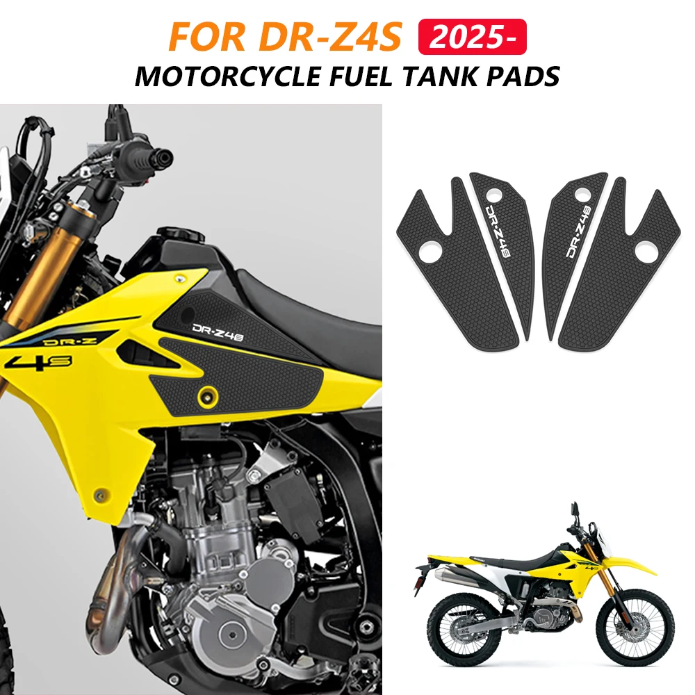

Cockpit Knee Shield Mat Case For DR-Z4SM DR-Z4S DRZ4S 2025-2026 DRZ DR-Z Motorcycle Fuel Tank Pad Anti-Slip Sticker Accessories