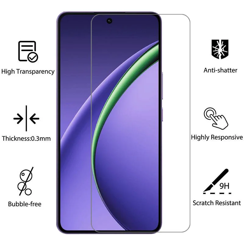 واقي شاشة من الزجاج المقسى لهاتف oppo k13 turbo pro على oppok13 k13turbo turbopro 5g film glas opp Opp oppa appo