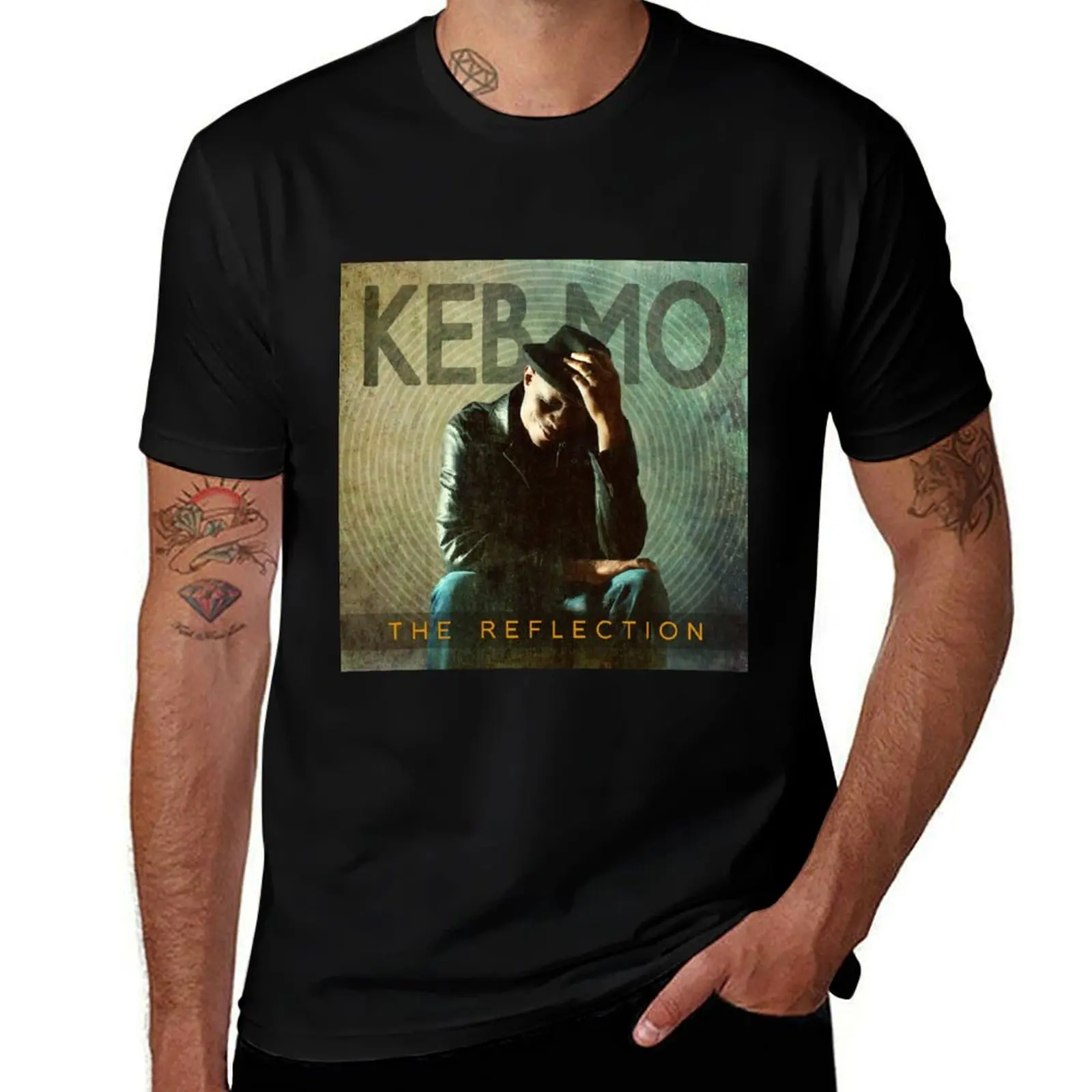 

Keb Mo the reflection T-Shirt t shirt man casual man t shirt summer cotton t shirt pack T-shirt