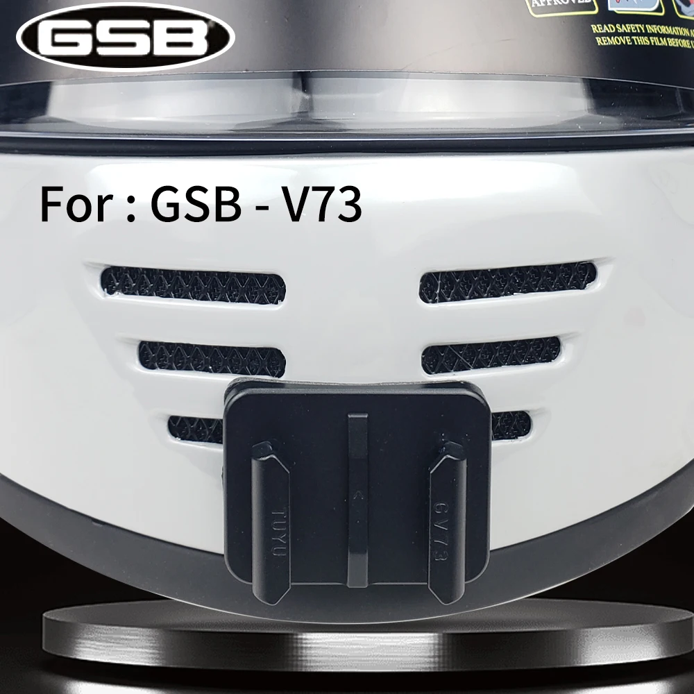 خوذة دراجة نارية مخصصة من الألومنيوم مثبتة على الذقن لـ GSB V73 XP22 r5 ، ملحقات لـ GoPro Hero 12 ، 11 ، 10 ، Insta360