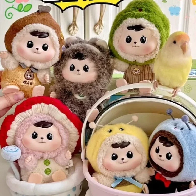 

In Stock Bao-Ao Vinyl Doll Blind Box Bao-Ao Forest Friends Gathering Series Mystery Box Cute Animals Action Figure Toys Gifts