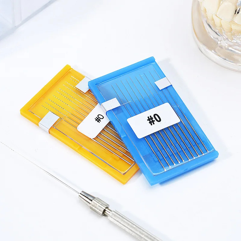 3Boxes Dental Pulp Extraction Needle Cotton Needle Dentist Supplies Stemless pulp extraction needle