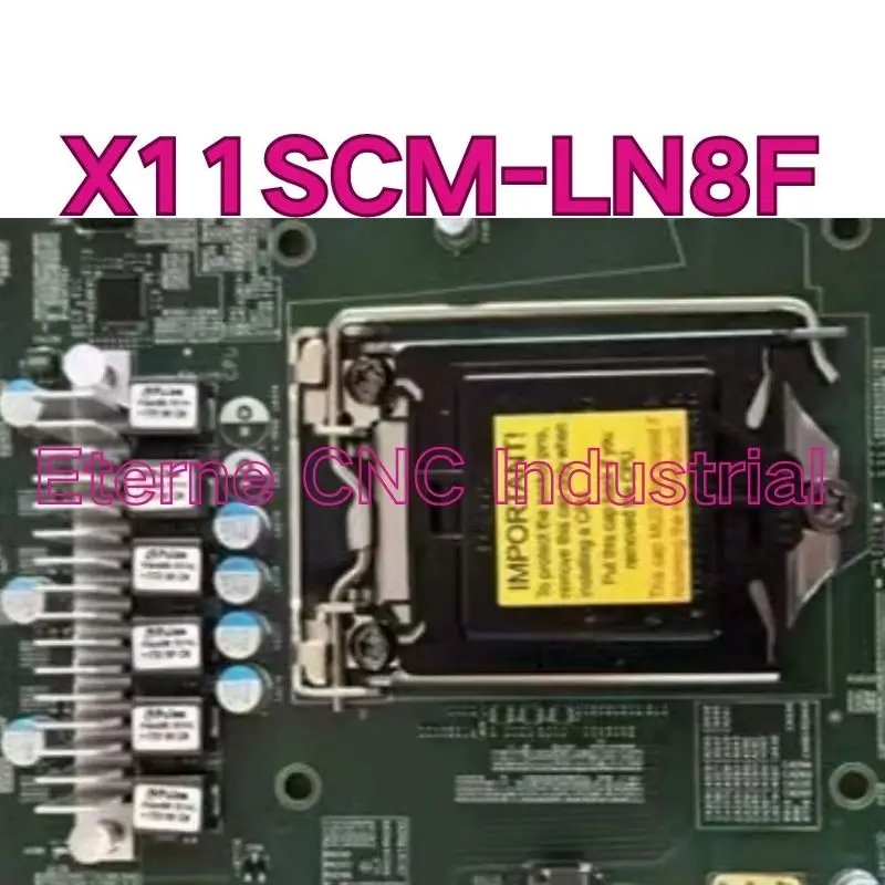 X11SCM-LN8F single channel C246 chip software 8 Gigabit Ethernet port test OK, second-hand fast shipping