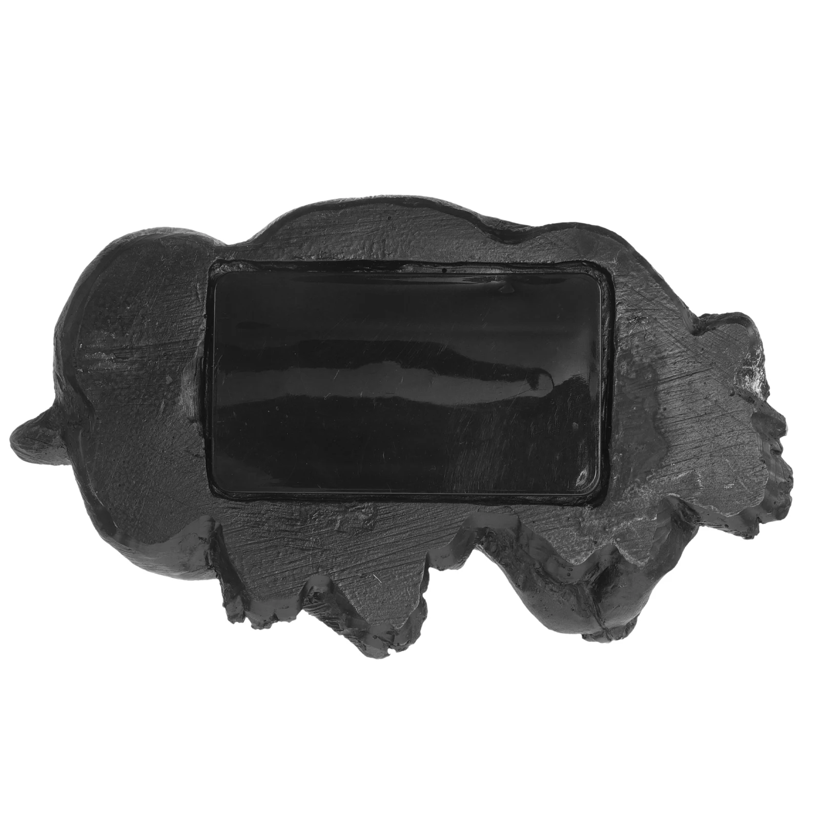 

Puppy Key Box Outdoor Hider Yellow Dog Keys Storage Container Fake Appearance Garden Statue Resin Yard Decoration