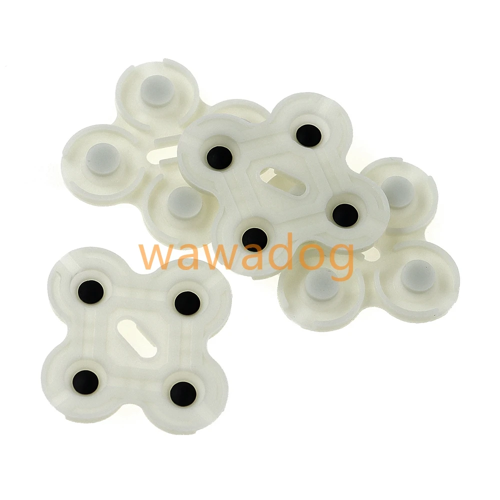 1set untuk Sony PS3 Controller Soft Rubber Replacement Silicone Conductive Adhesive Button Pad Keypad