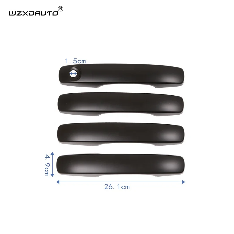 WZXD New Arrival Car Exterior Accessories Body Kit High Quality ABS Matt Black For Ford Ranger 2022-2023