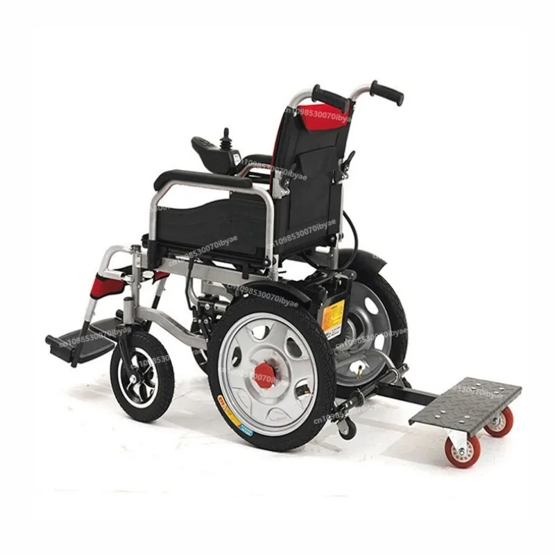 For Custom Electric Wheelchair Two Wheel Manned Pedal Disabled Elderly Scooter Rear Scooter Trailer