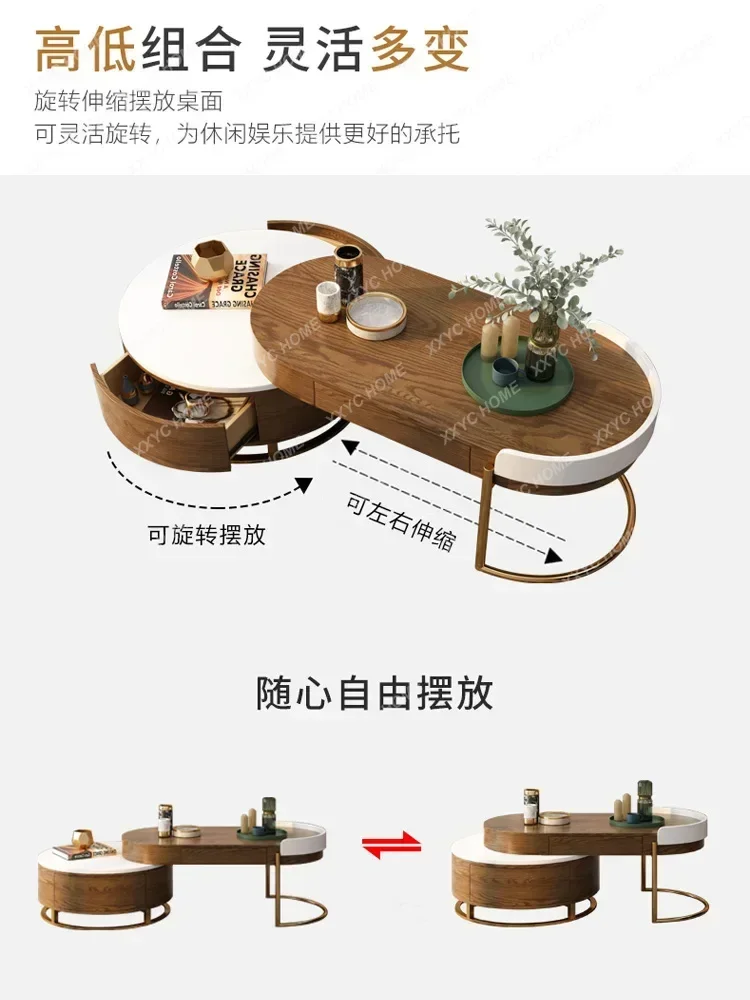 Nordic Light Luxe Woonkamer Thuis TV-kast Modern Minimalistisch