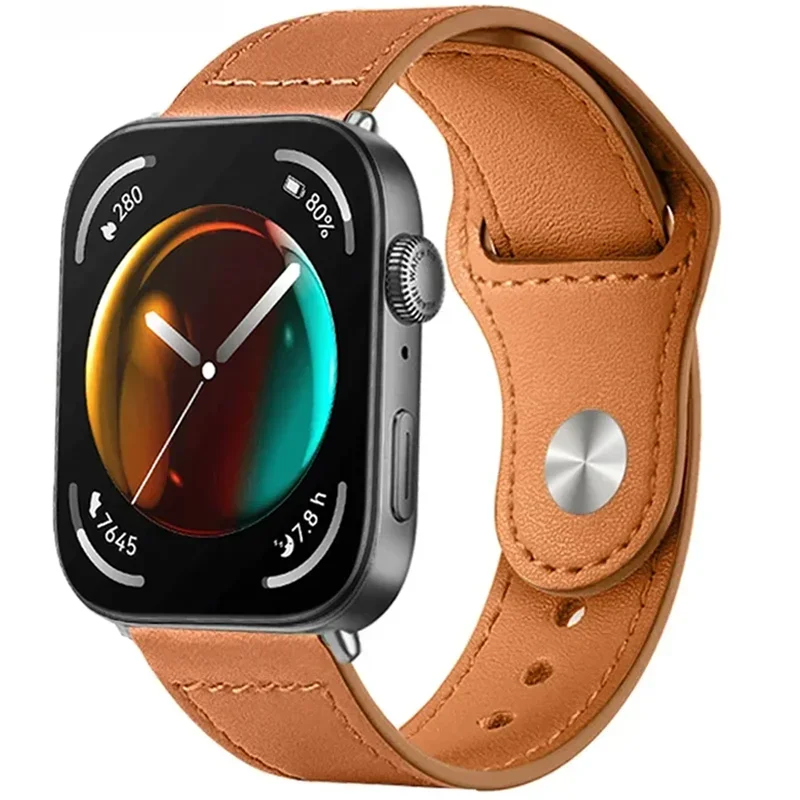 

Кожаный ремешок для часов Huawei Watch Fit 3, сменный ремешок для Huawei fit2, браслет на запястье Fit3 2024, новые аксессуары Correa