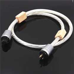 Nordost Odin 2 hifi power cord audio power cable 7n silver plated conductor TSC shielded EU / US gold plated plug