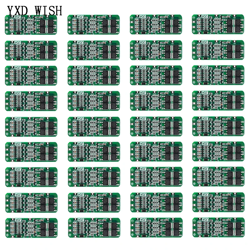 

100 шт. 3S 20A литий-ионная батарея 18650 зарядное устройство печатная плата BMS защитная плата для двигателя дрели 12,6 В-13 В модуль Lipo Cell DIY Kit