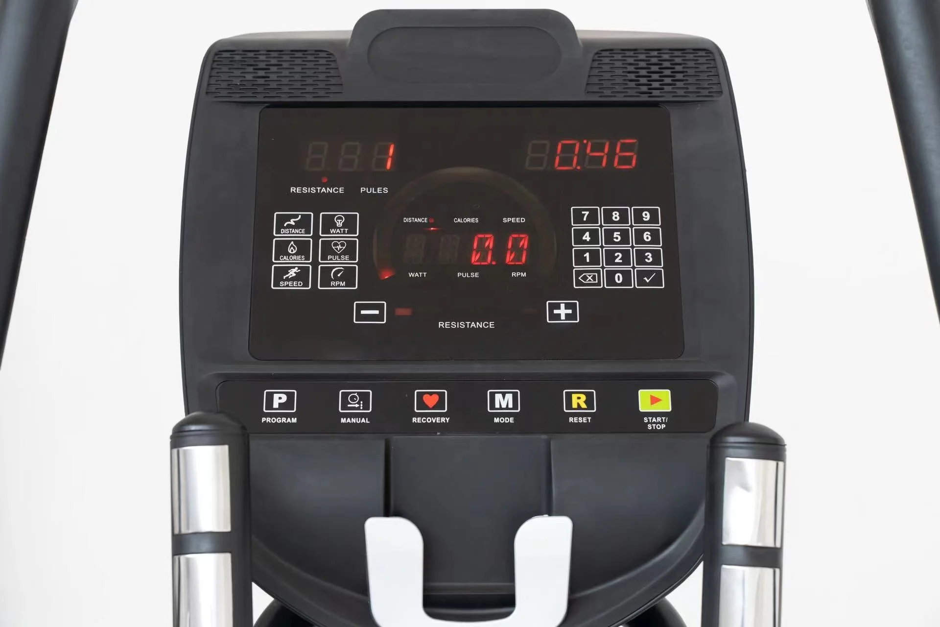 

High Quality Fitness Equipment Elliptical Cross Trainer Exercise Bike Home Gym Foldable Elliptical Cross Trainer