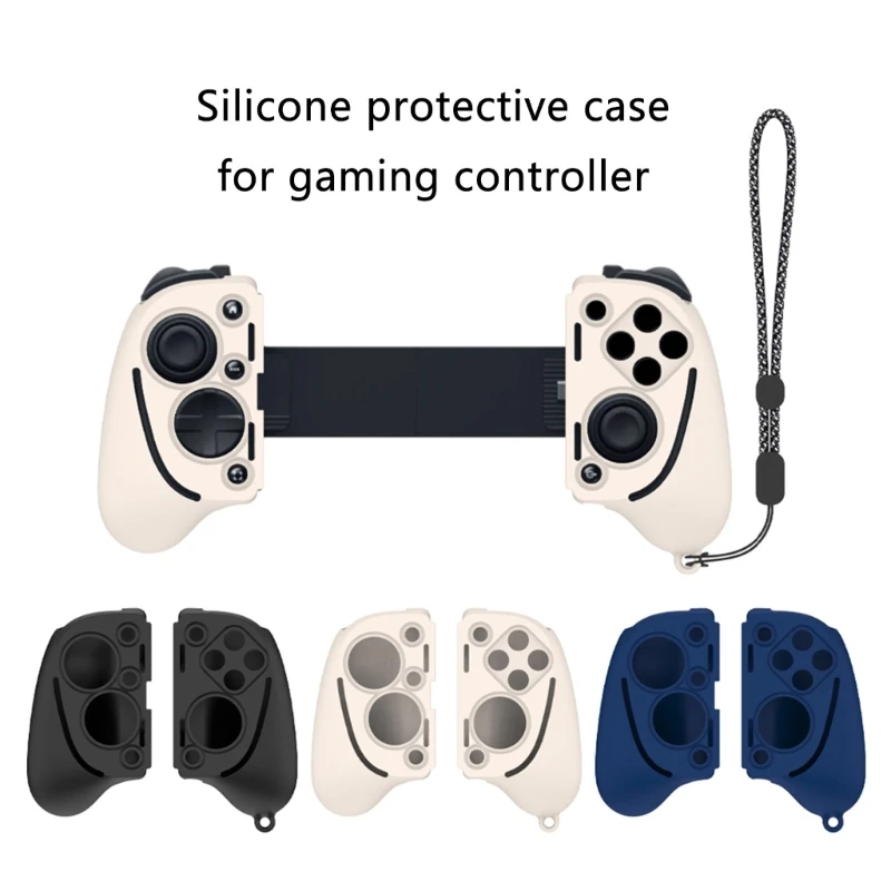 Controller Grip Protective Sleeve Grip Case Silicone Cover Scratchproof Skin for Ra-zer Kishi Grips Flexible Cover