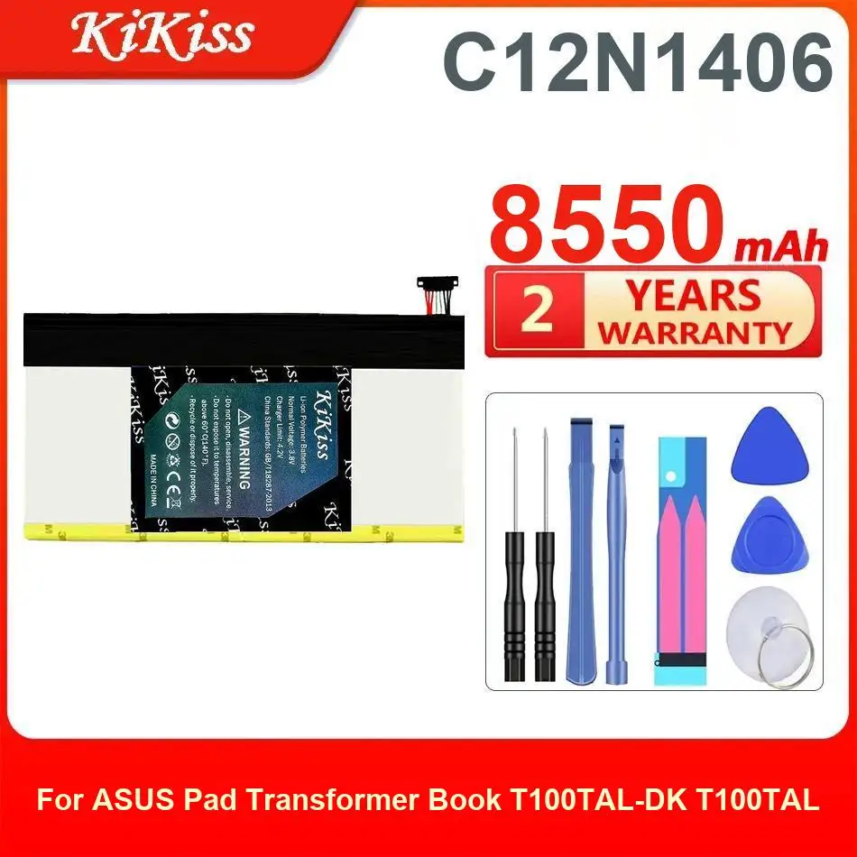 

Аккумулятор Kikiss 8550 мАч C12N1406 для ASUS Transformer Book T100TAL-DK T100TAL