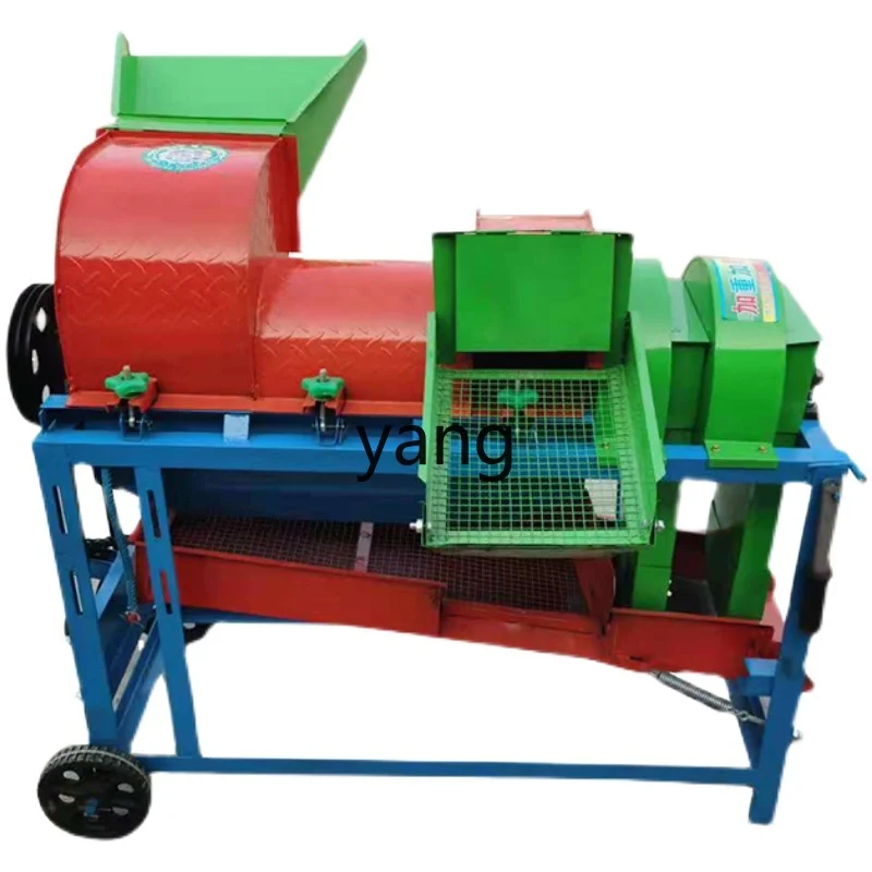 YJQ Multifunctional thresher Household small soybean sorghum rapeseed automatic peeling machine