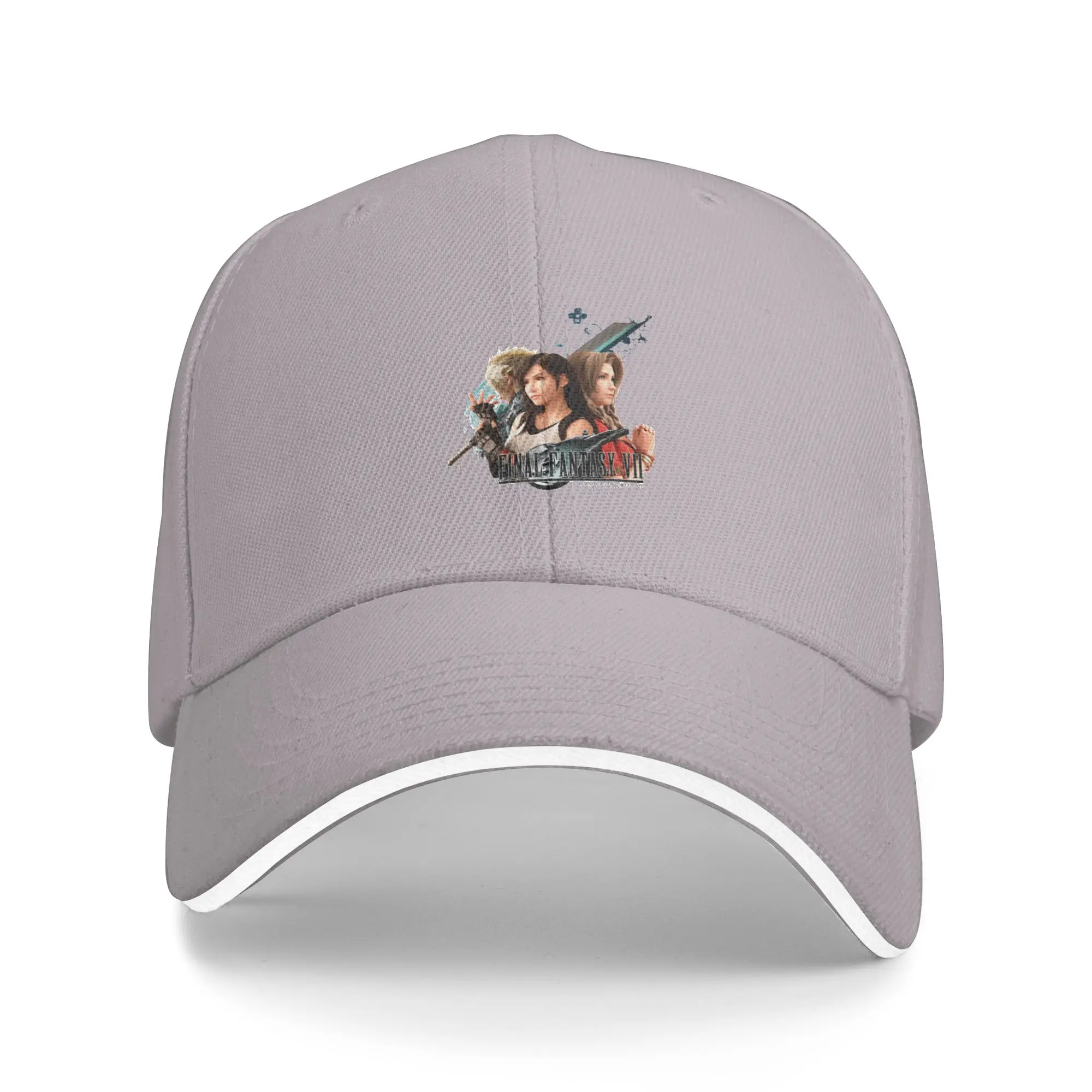 Hot Sale Final Fantasy VII Remake Classic   Baseball Cap  Vintage Golf Cap  Morning Exercise Golf Cap