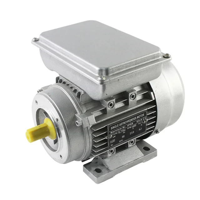 China Rabattpreis IE3 4P einphasiger Induktionsmotor 0,37 kW einphasiger Motor für Luftkompressor