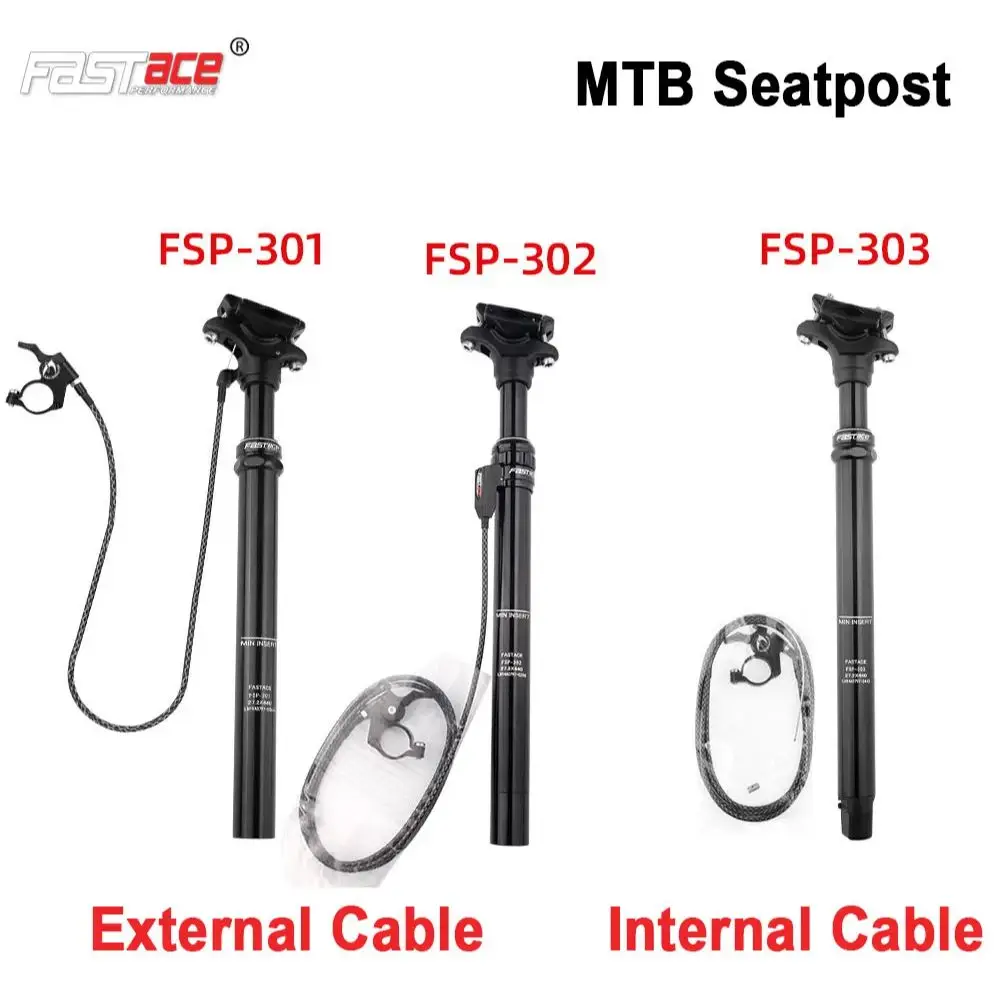 Fastace FSP301 302 303 MTB Zadelpen Externe Interne Kabel Mountainbike Dropper Afstandsbediening Verstelbare Hoogte Fiets Onderdelen - afbeelding 2