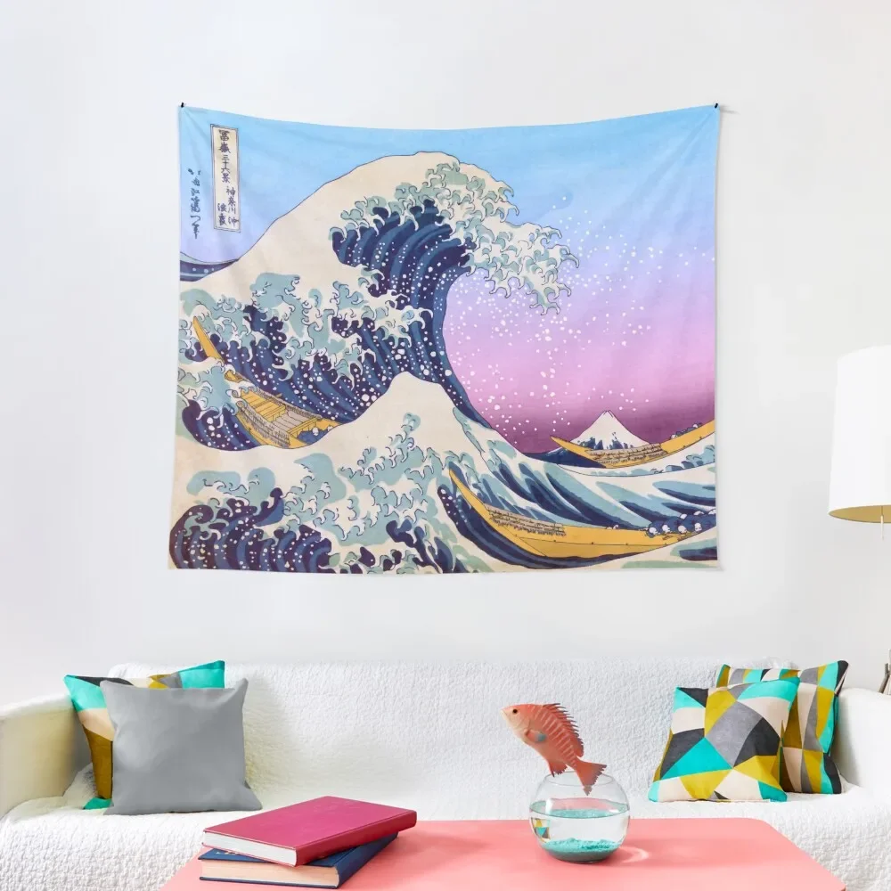 

The Great Wave off Kanagawa - by Hokusai Tapestry Home Decoration Wall Decorations Custom Tapestry