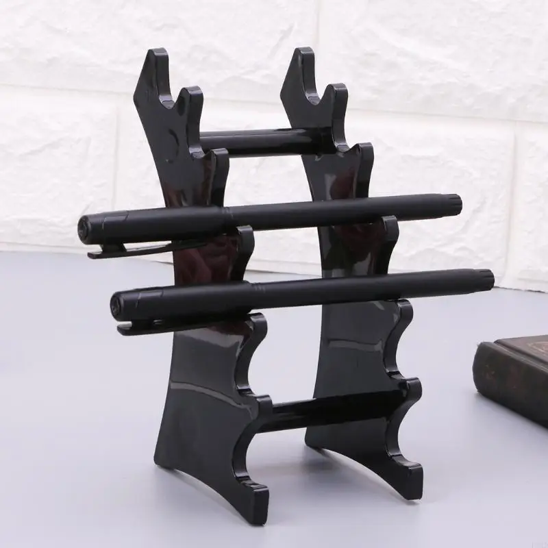 

F42D Makeup Brush Eyeshadow Pencil Pen Display Stand 6 Rooms Rack держатель