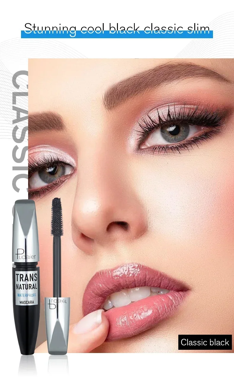 High Quality Beautiful Styling Waterproof Non-Smudging Eyelashes Mascara Makeup Lengthening Volumizing Mascara Lashes Cosmetics