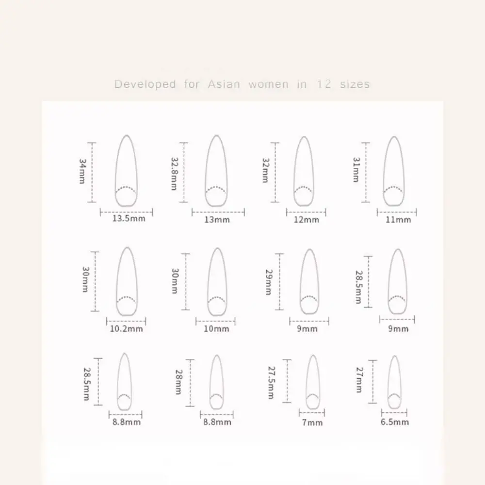 New Long Stiletto False Nails Moon Stars Mystery Fake Nails Detachable French Press on Nails DIY