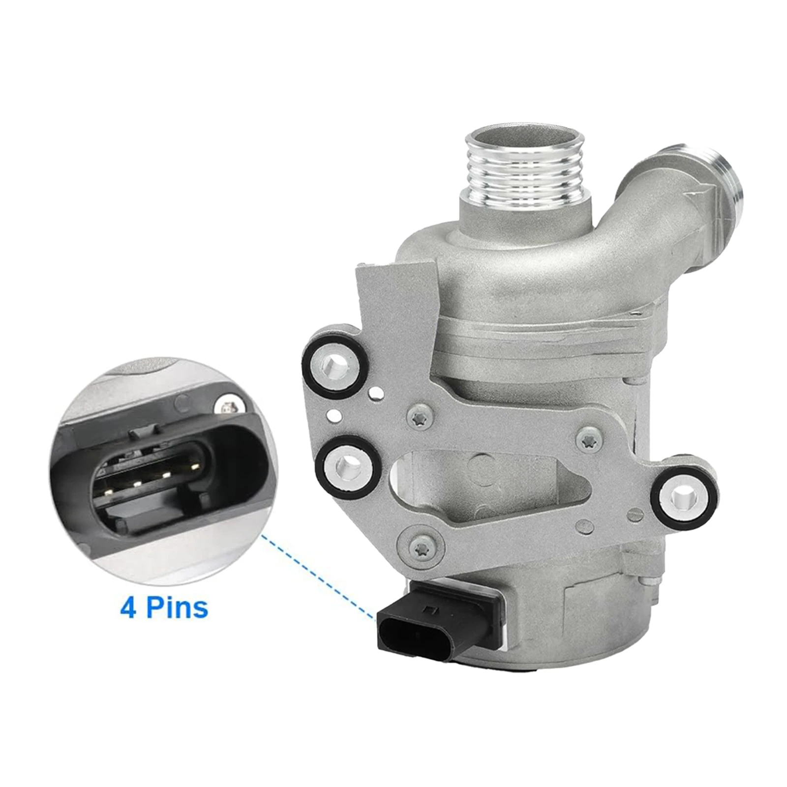 Compatible with Car Engine Electric Water Pump for BMW 528i 530i F10 F11 2011, X3 F25 3.0L L6 2011-2012 11517583836 11518635092