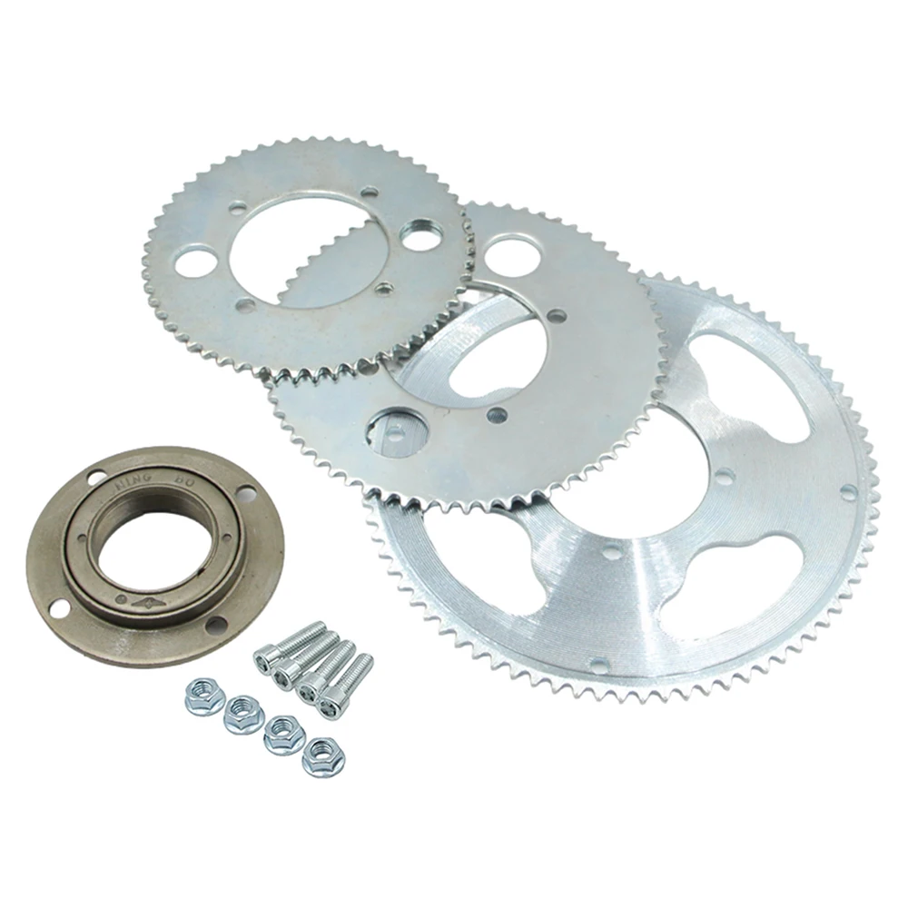 25H-80T T8F-54T 4 Holes Freewheel Sprocket for Electric Scooter