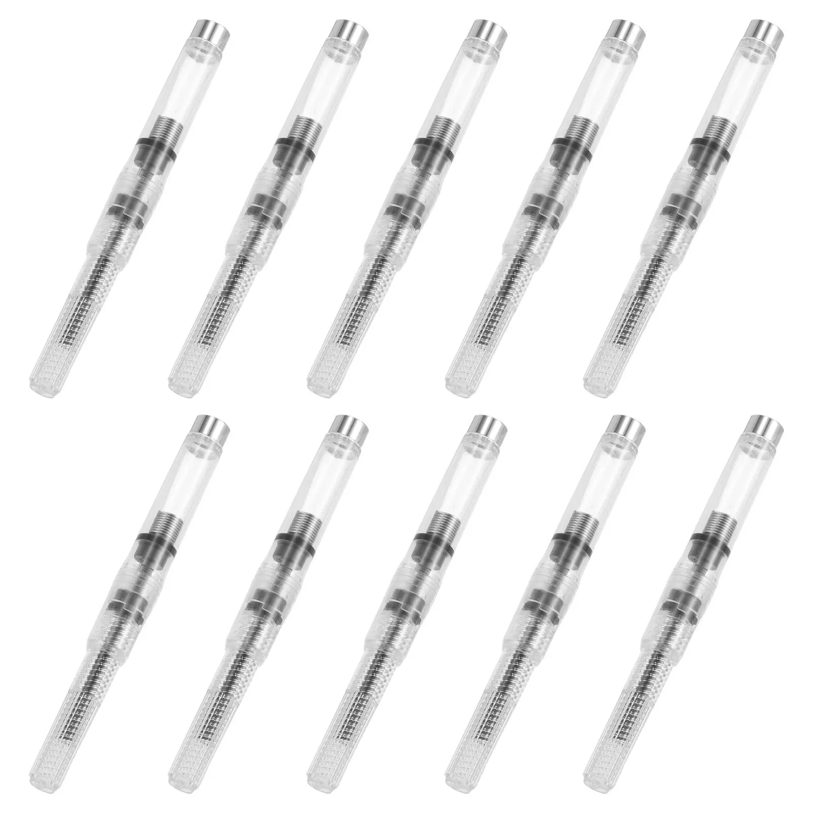 

10Pcs Fountain Pen Universal Ink Converter Twist Mechanism Refillable Ink Absorber Accurate 26mm Diameter for Office School