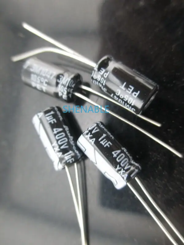 50pcs RUBYCON YXA 1mfd 400v 1uf 6x11mm electrolytic Capacitor 105℃