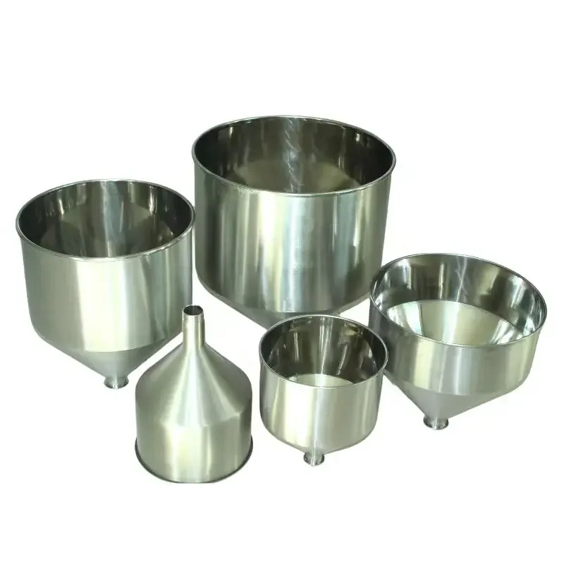 Paste Filling Machine Hopper SS304 30L 50L 10L Stainless Steel Material Container
