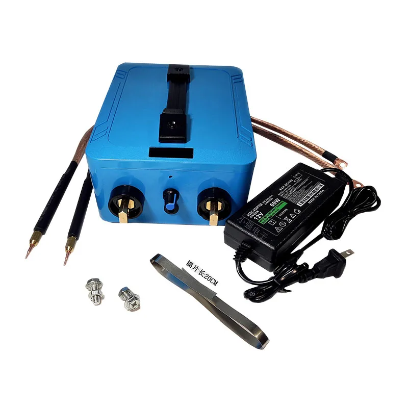 Lithium Battery Spot Welder Farad Capacitor Butt Welder Household Welding Double Pulse Solder 0.3mm Nickel Plated LCD Monitor