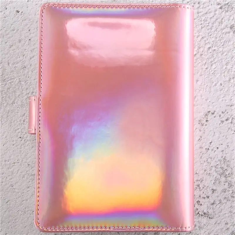 

Бюджетная папка формата А6, блокнот с кольцевой папкой и прозрачным конвертом для наличных денег, органайзер для денег с этикетками, наклейками A