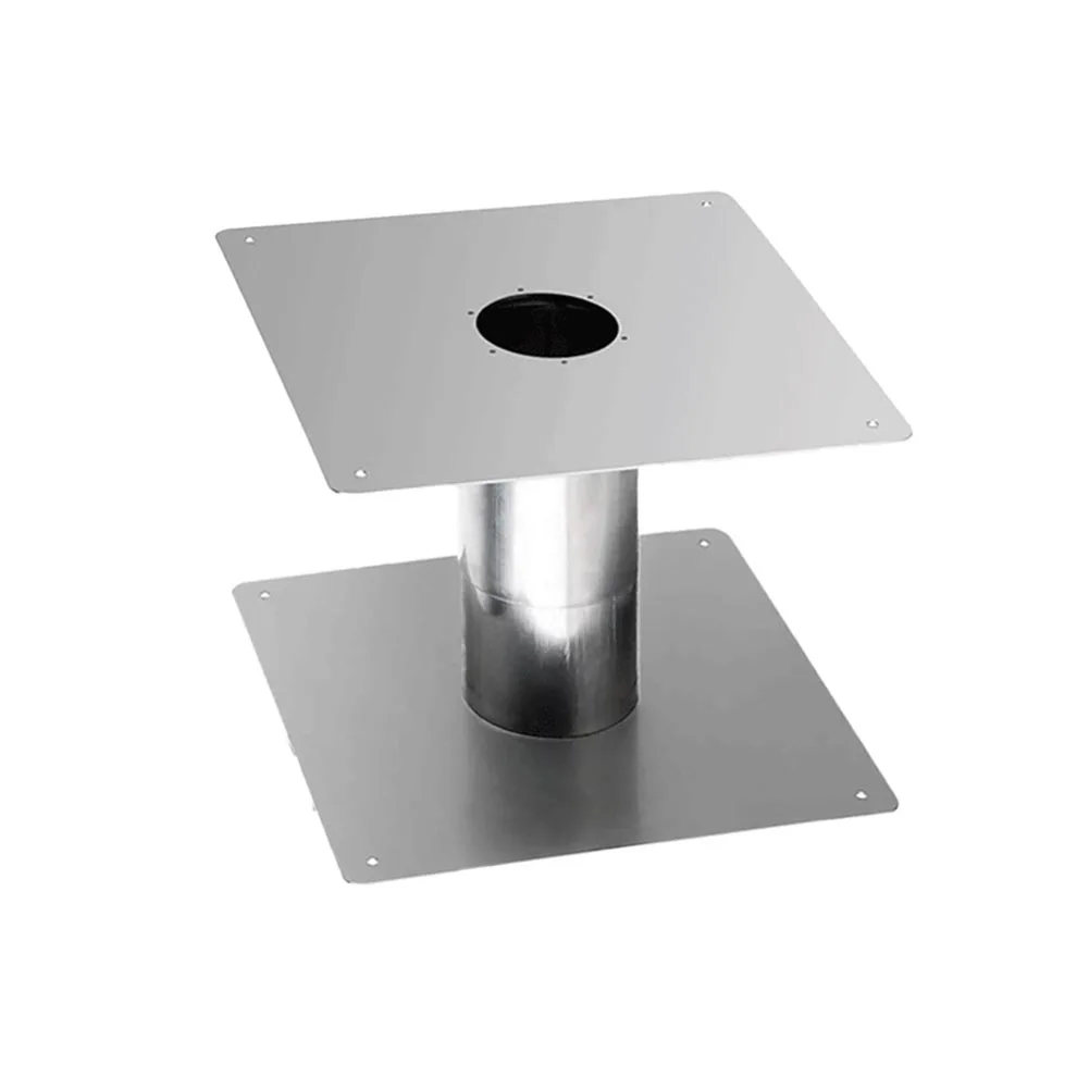 Adjustable Stainless Steel Wall Pin For Gas Water Heater-Exhaust Pipe Ventilation Sleeve Double Wall Casing Roof Flashing
