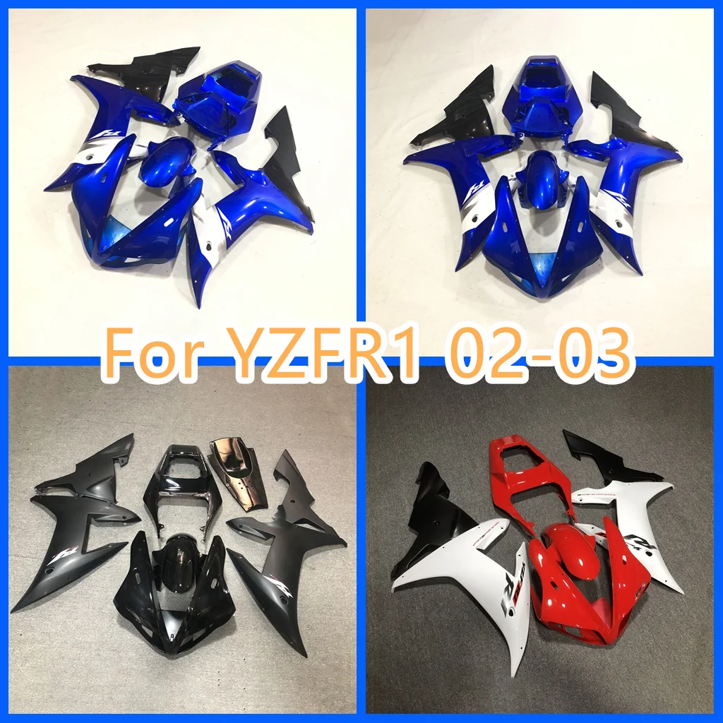 Multiple Choices Fairing Set for YAMAHA R1 2002 2003 YZF R1 YZF-1000 YZFR1 02 03 Motorcycle ABS Plastic Repair Body Parts