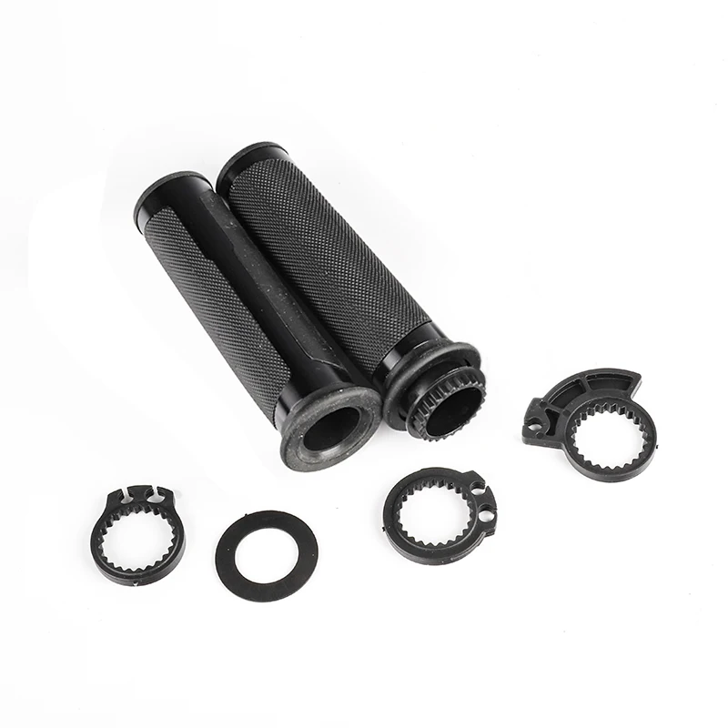 Motorcycle Handlebar Grips aluminum Rubber Moto Handle Thruster Grips For KAWASAKI Z Z900 Z800 Z750 Z650 Z300 Z1000 Z400 Z1000SX