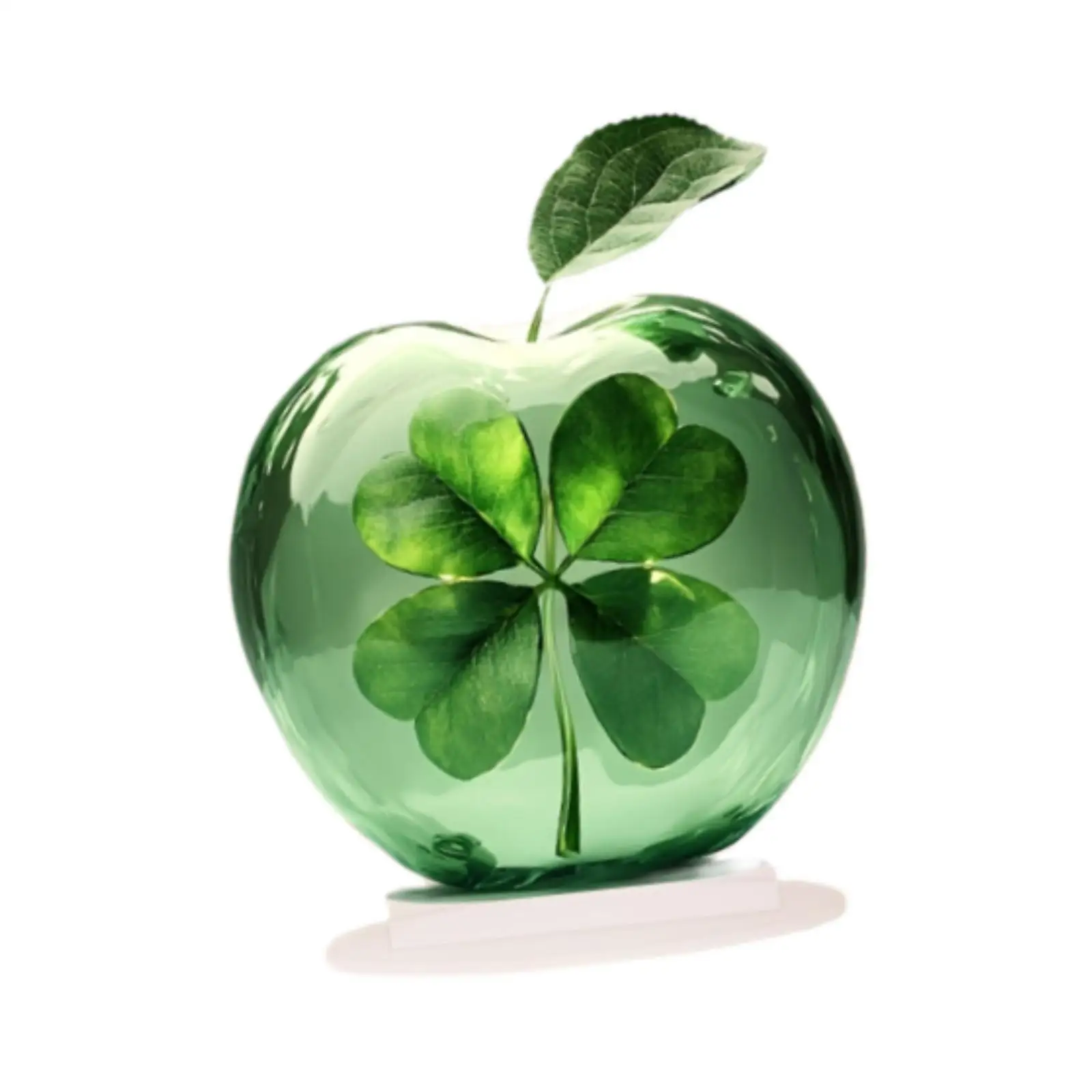 Decorative Acrylic Sign Apple Centerpiece for Apartment Decoration Indoor Outdoor Desk Ornament with Festive Design