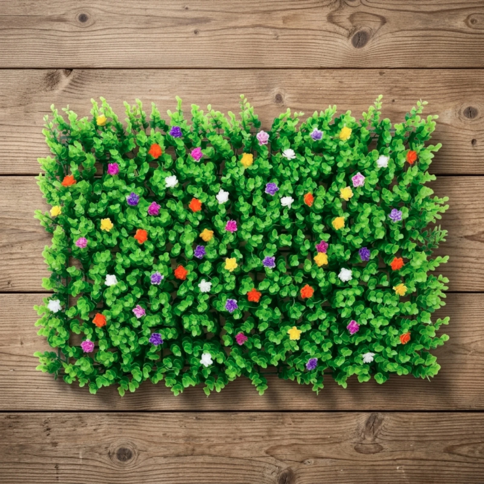 Artificial Plant Wall Panel Maintenance-No-Cost Plant Wall Panel Faux Greenery Backdrop Resistant Fade-Proof for Event Planners