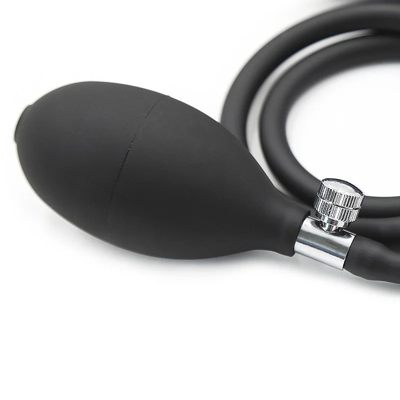 Silicone Inflatable Anal Plug Expandable Dildo Pump Butt Plugs Dilator Prostate Anus Extender Dilatador Adult Sex Toys For Women