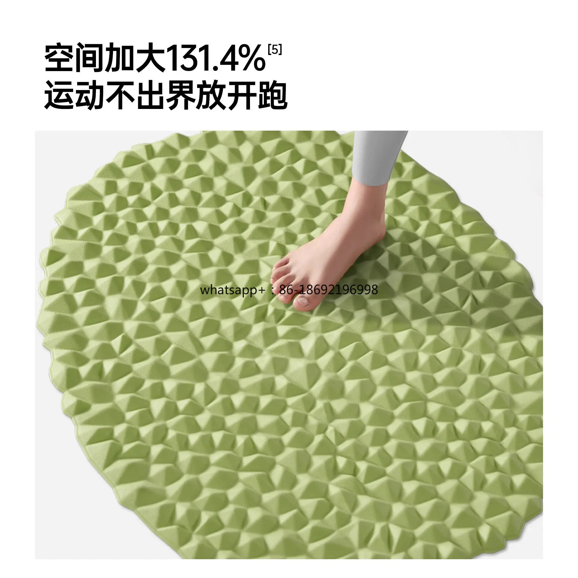 Shiatsu Board Indoor Special Step-in-place Foot Massage Pad Soothing Meridian Activating Super Jogging Foot Stepping Toe