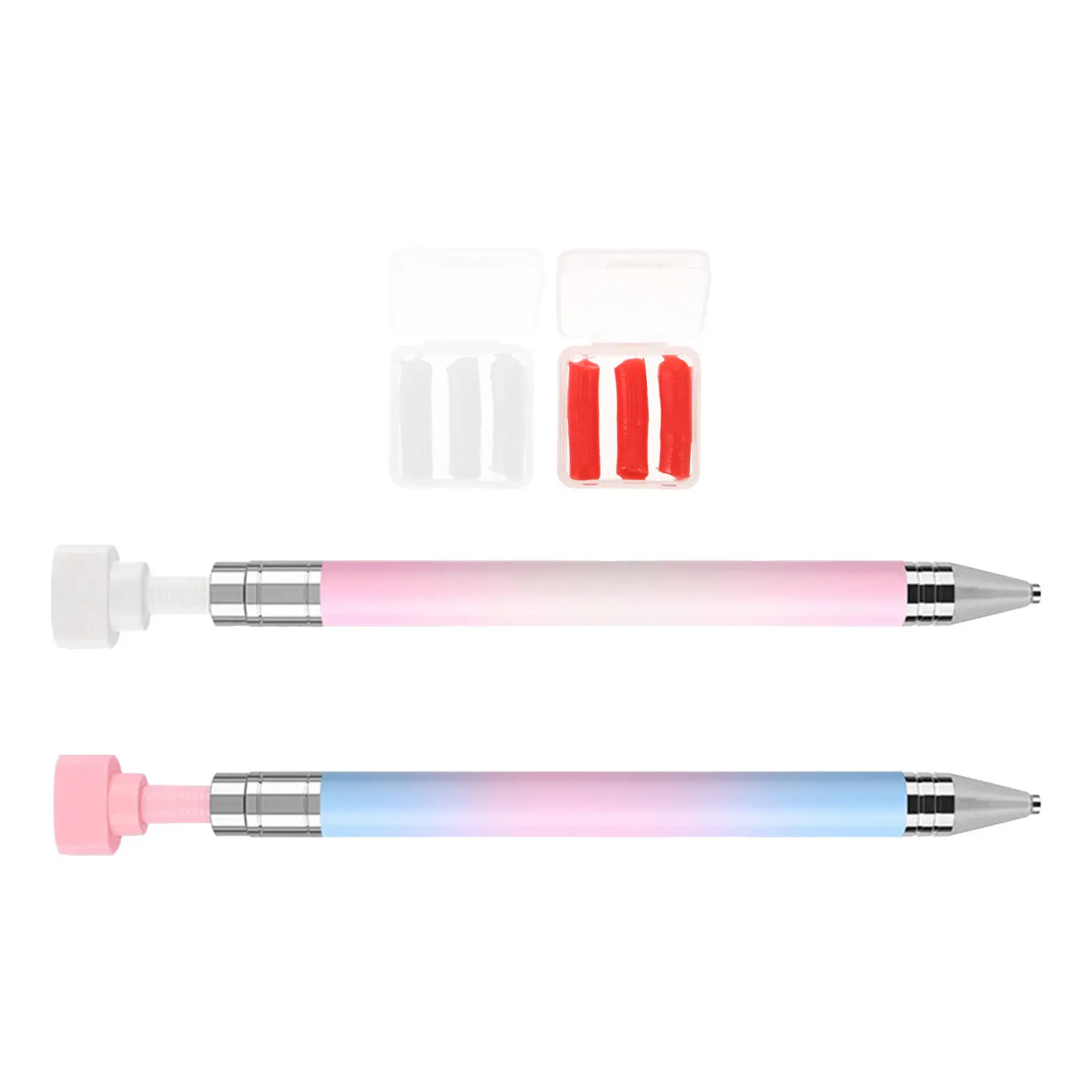 Pen for Nail Gems Tool Dotting Tools Art Design Rhinestones Metal Copper Plating Pencil Picker Pens