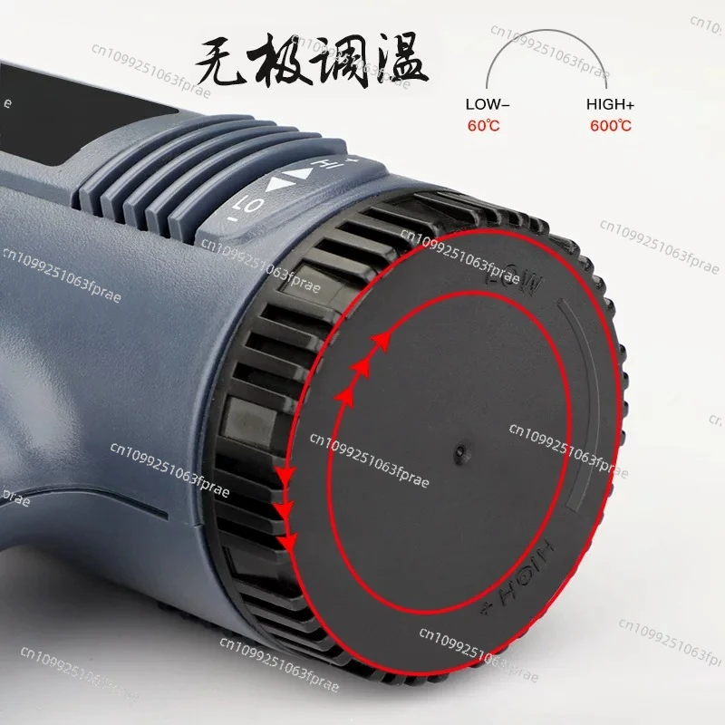 High power digital temperature control heat gun 220/110V