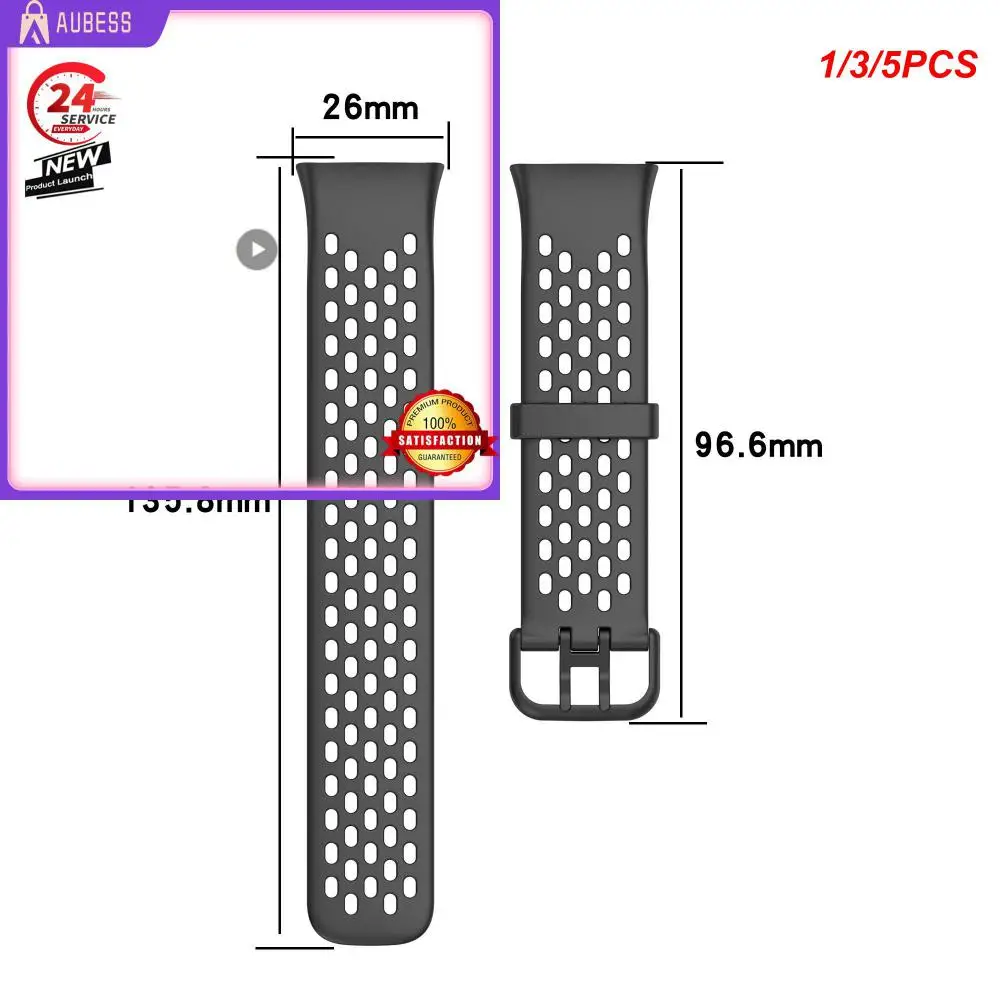 /5pcs Armband für mi Band 7 Silikon Ersatz Armband für Miband 7pro Sport atmungsaktives Armband Armband