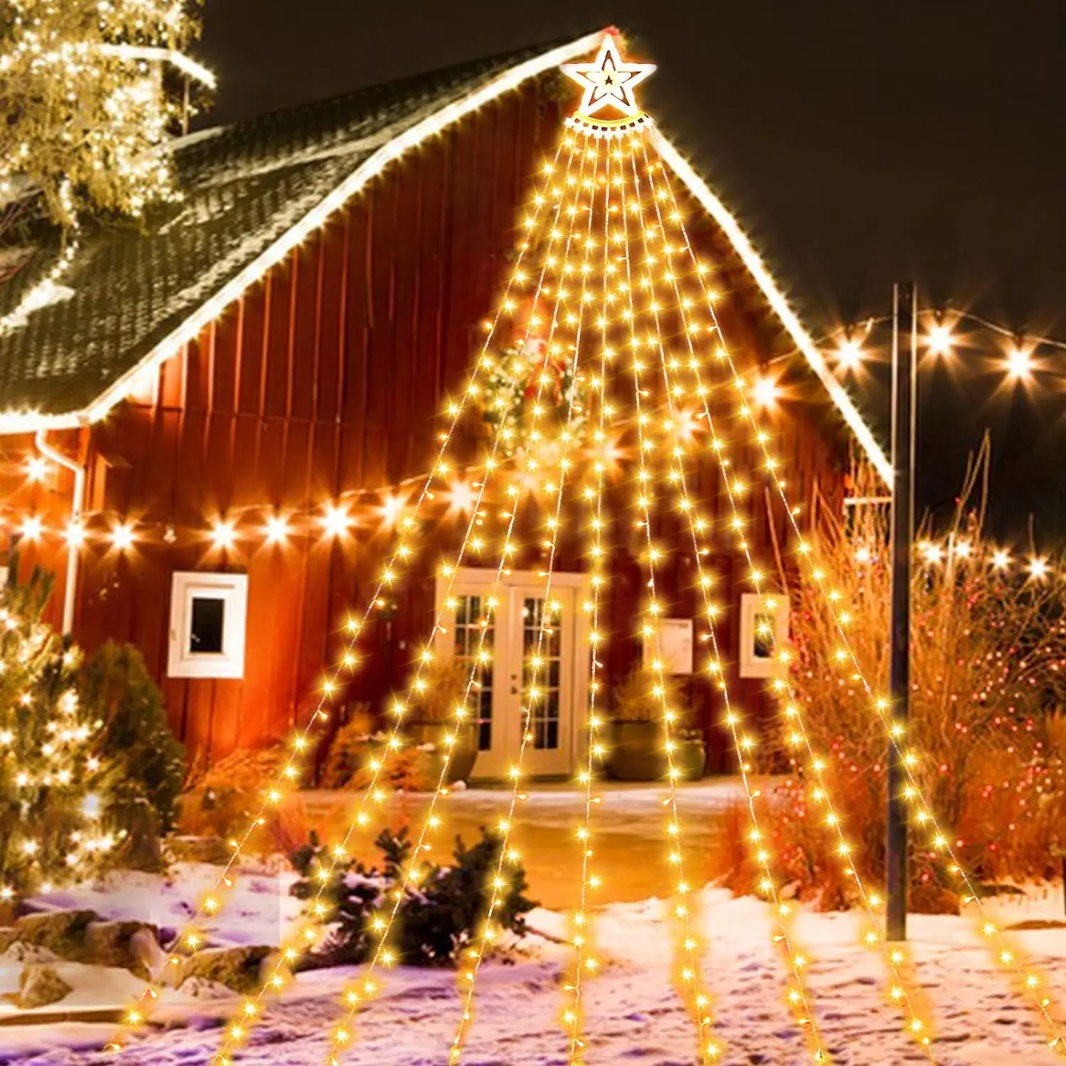 8 Modi Led Lichterk… - image