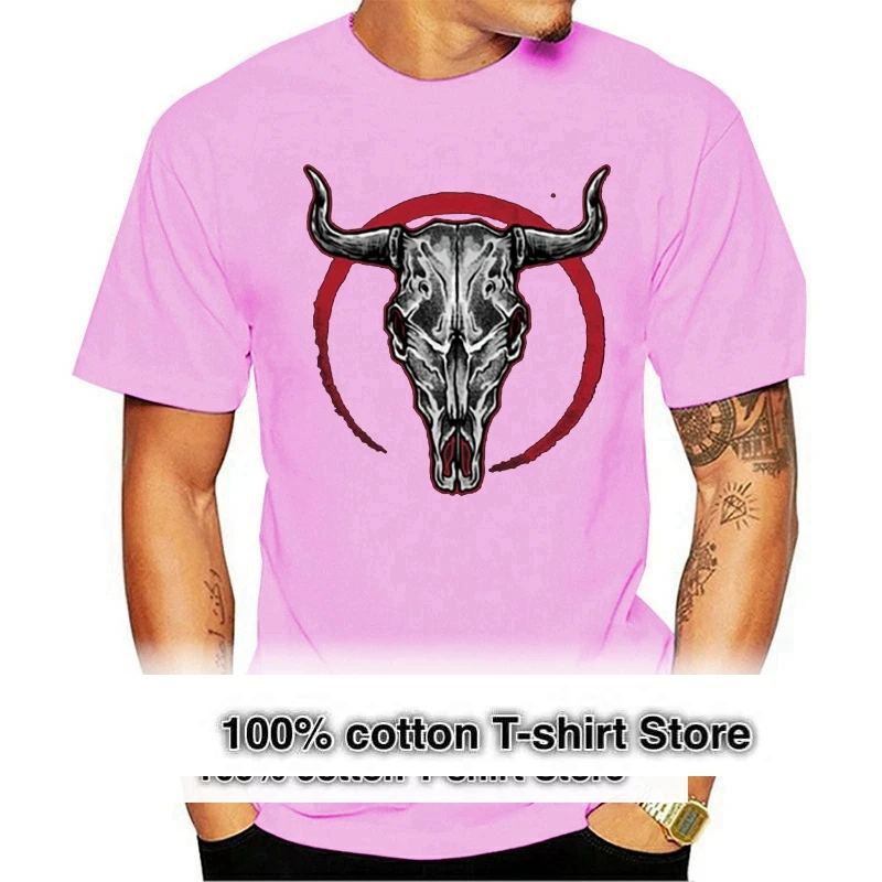 Bull Skull Horns | Men's T-Shirt