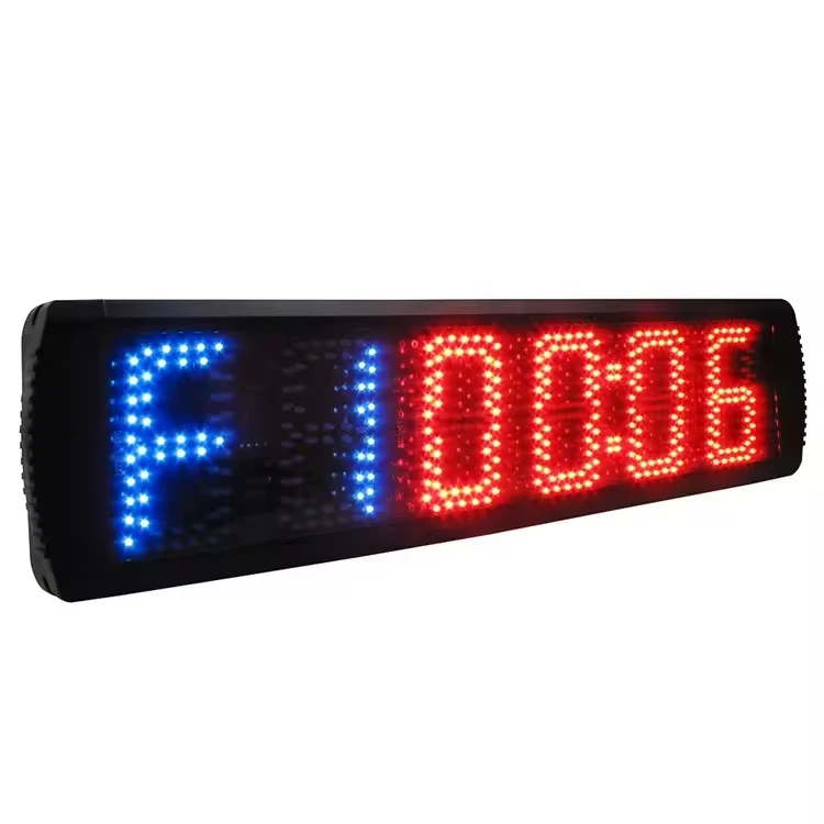 YZ 5 pollici palestra intervallo allenamento conto alla rovescia e su cronometro cicalino regolabile volume timer digitale per fitness timer sportivo all'aria aperta