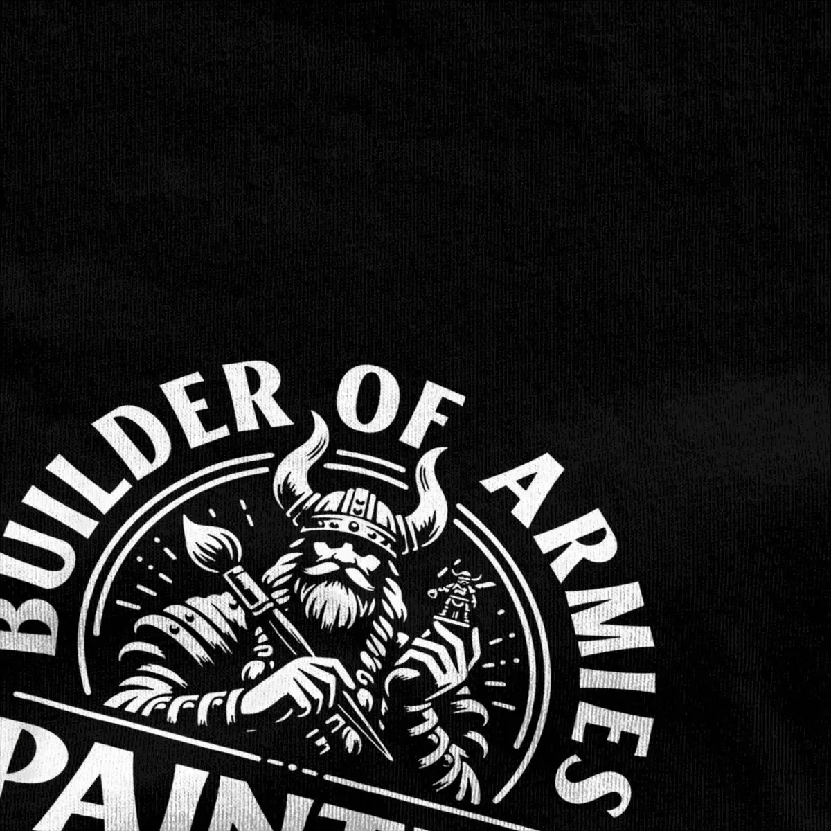 Warhammer 40k Man T-Shirt Painting Miniatures Role Playing Game Fantasy T Shirts Hipster Beach Tee Shirt Cotton Tops Gift